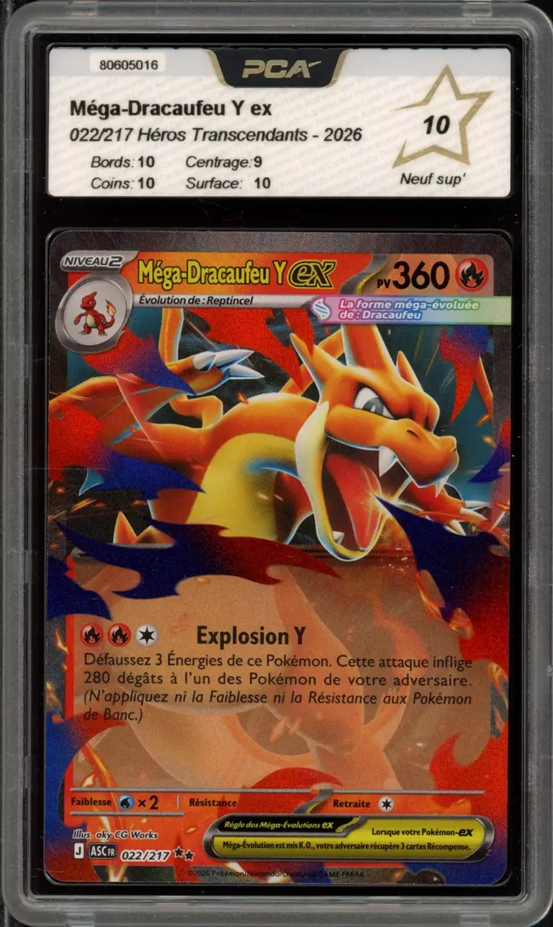 PCA 10 Méga-Dracaufeu Y Ex