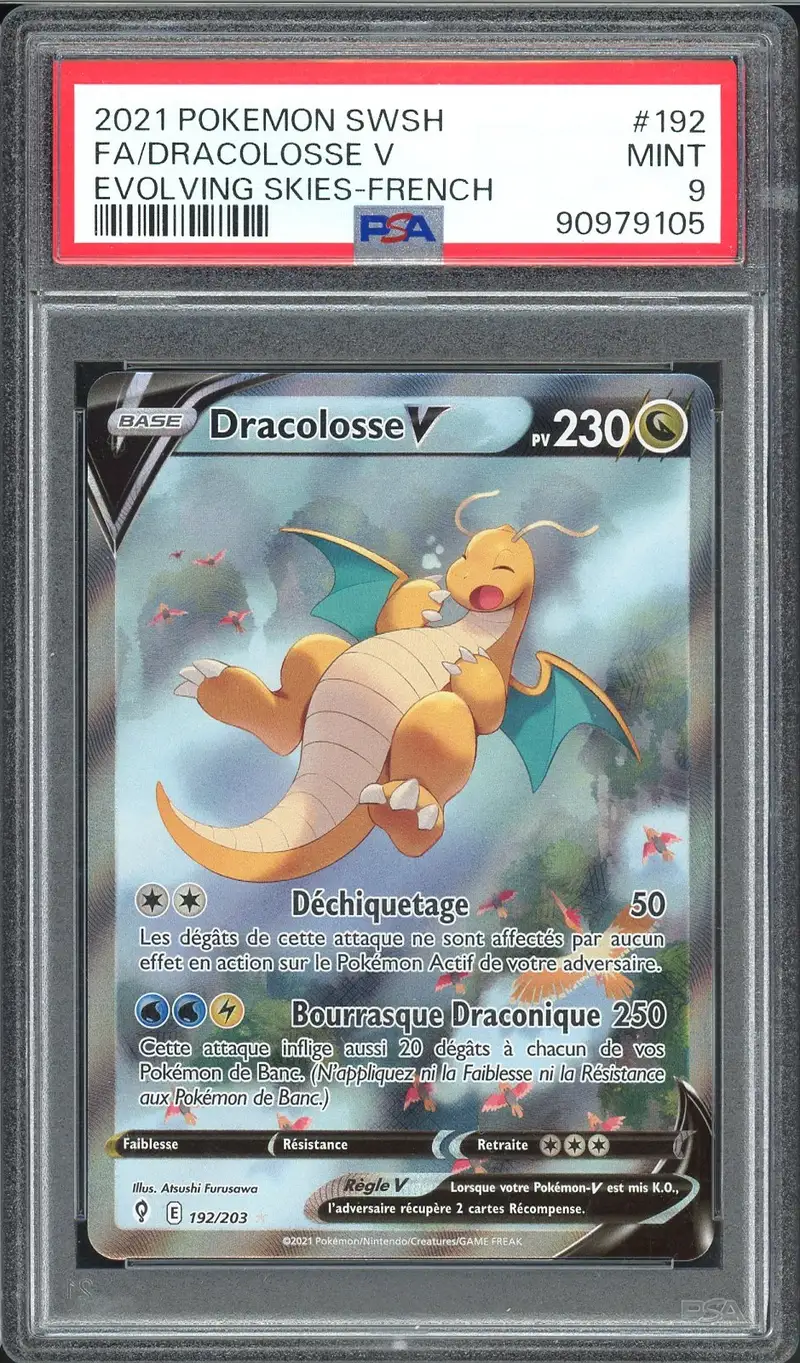 PSA 9 Dracolosse V