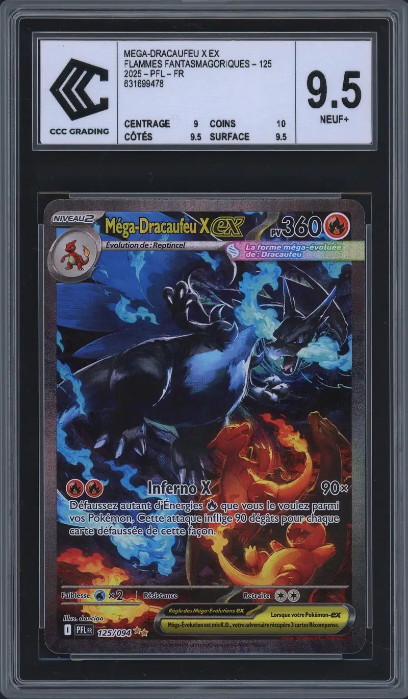 CCC 9.5 Méga-Dracaufeu X Ex