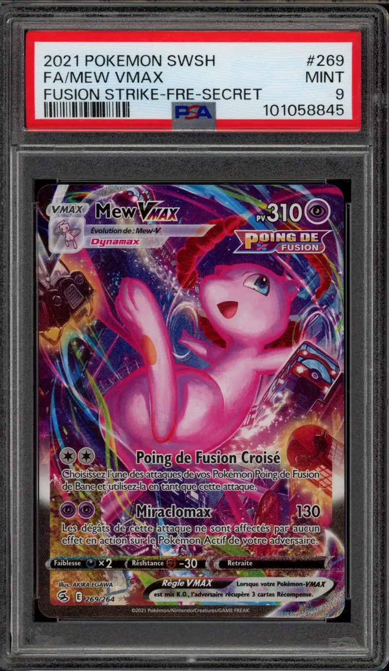 PSA 9 Mew VMax