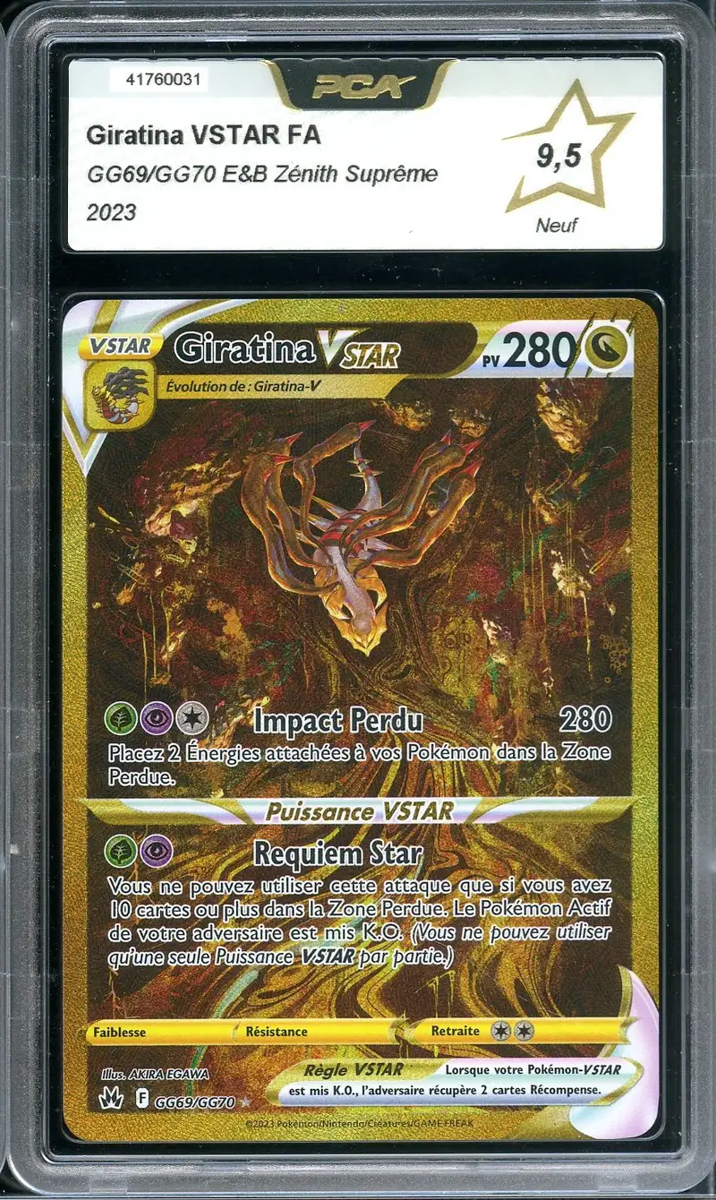 PCA 9.5 Giratina VStar Gold
