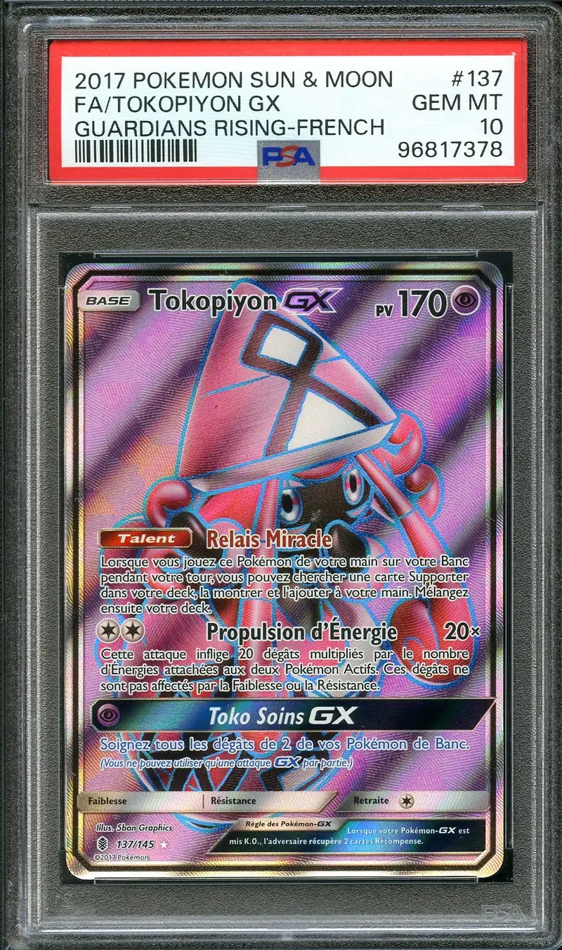 PSA 10 Tokopiyon Gx
