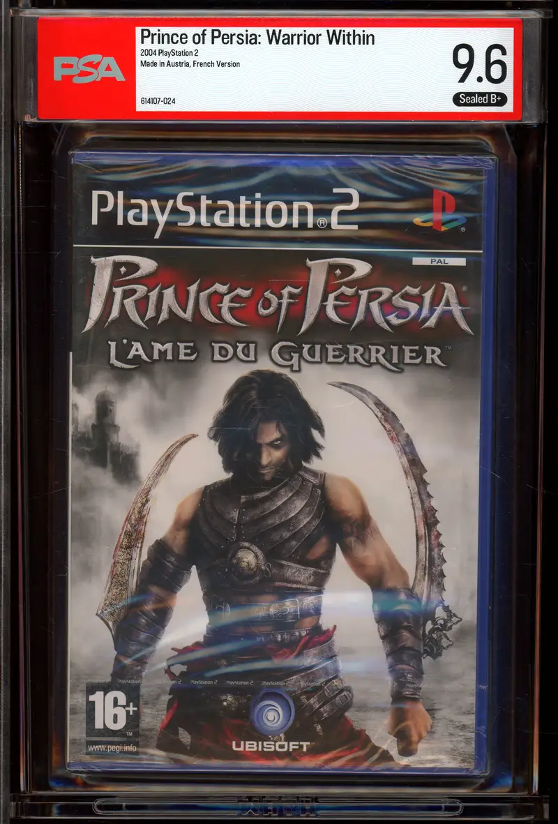 PSA 9.6 Jeu PlayStation 2 Prince of Persia L'ame du Guerrier