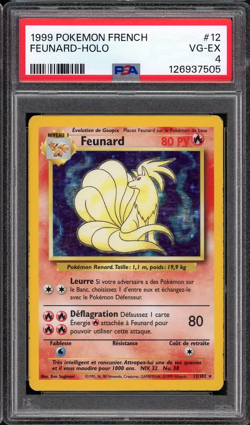 PSA 4 Feunard Holo