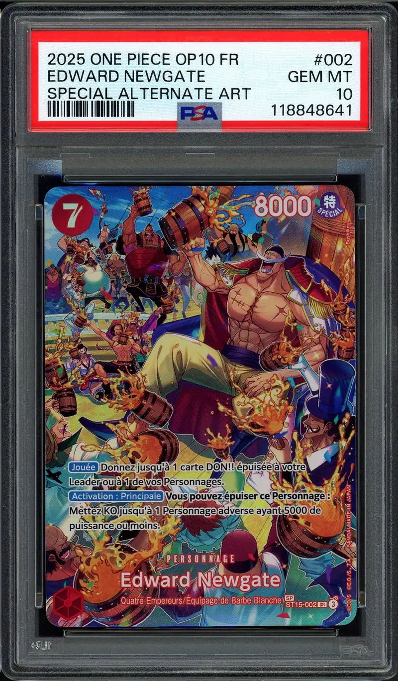 PSA 10 Edward Newgate