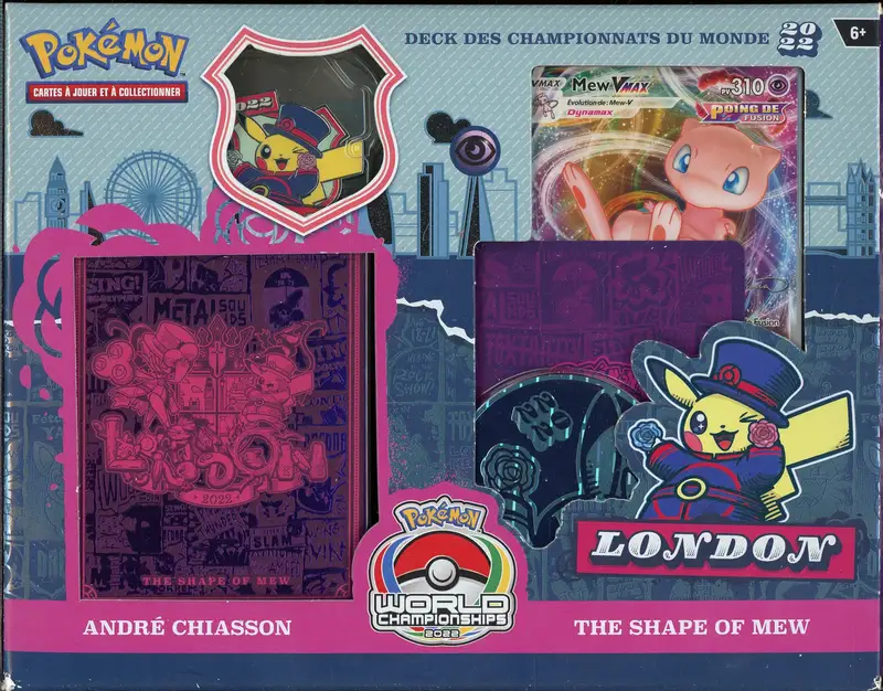 Deck des Championnats du Monde André Chiasson The Shape of Mew