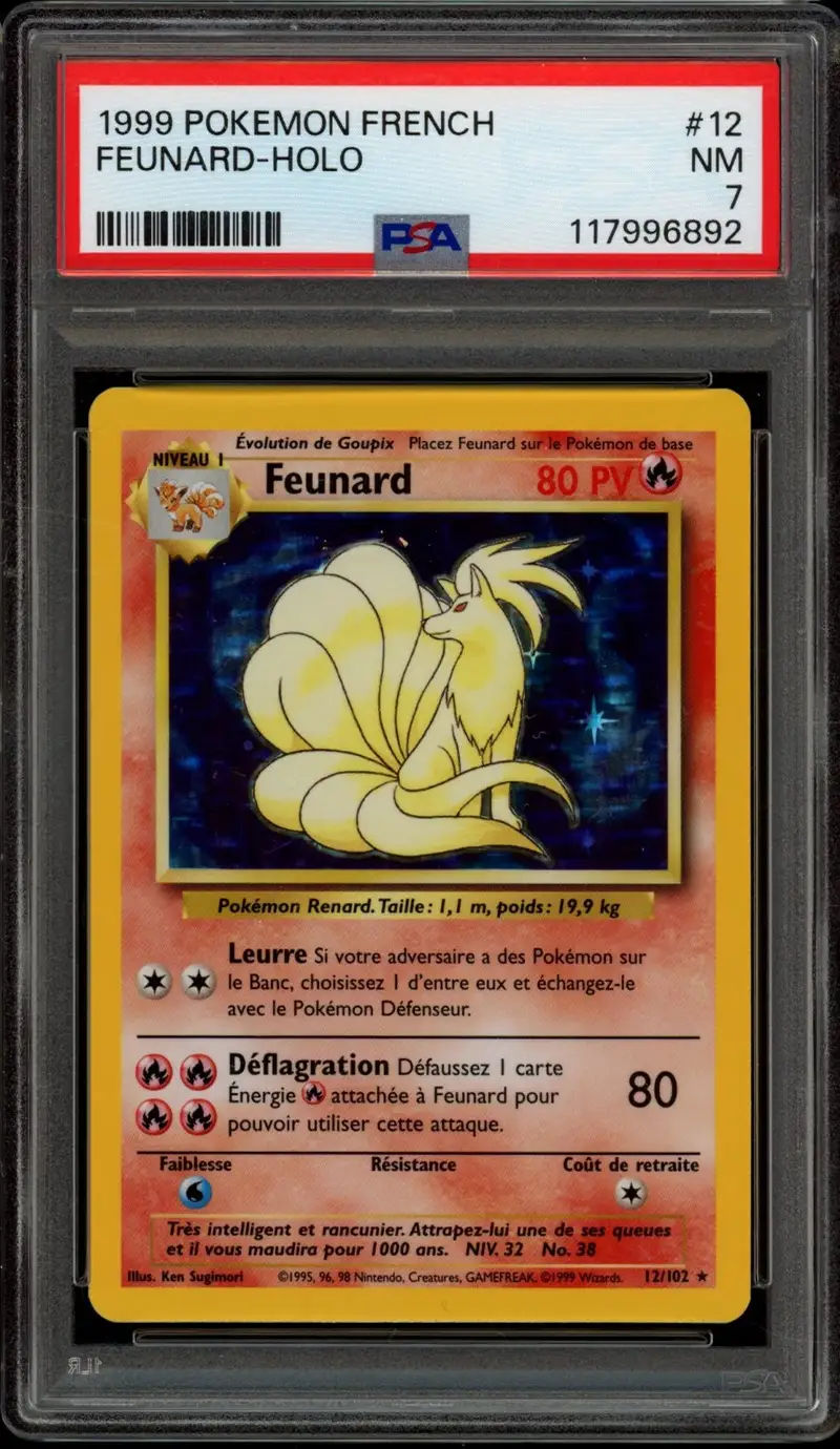PSA 7 Feunard Holo