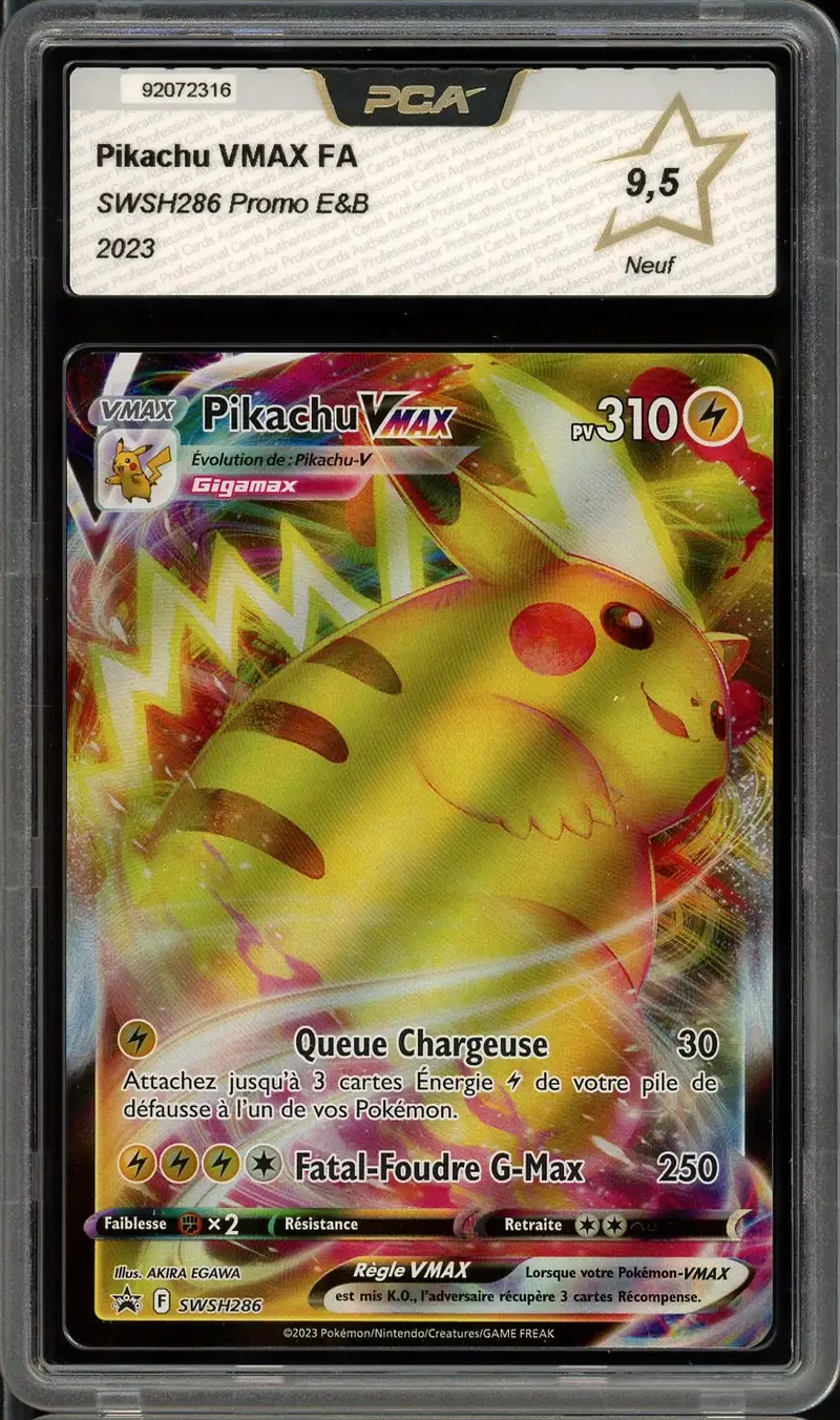 PCA 9.5 Pikachu VMax