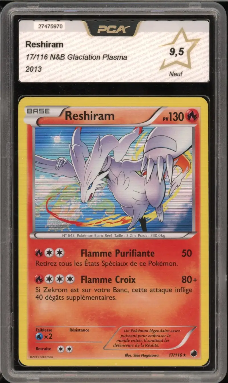 PCA 9.5 Reshiram Holo