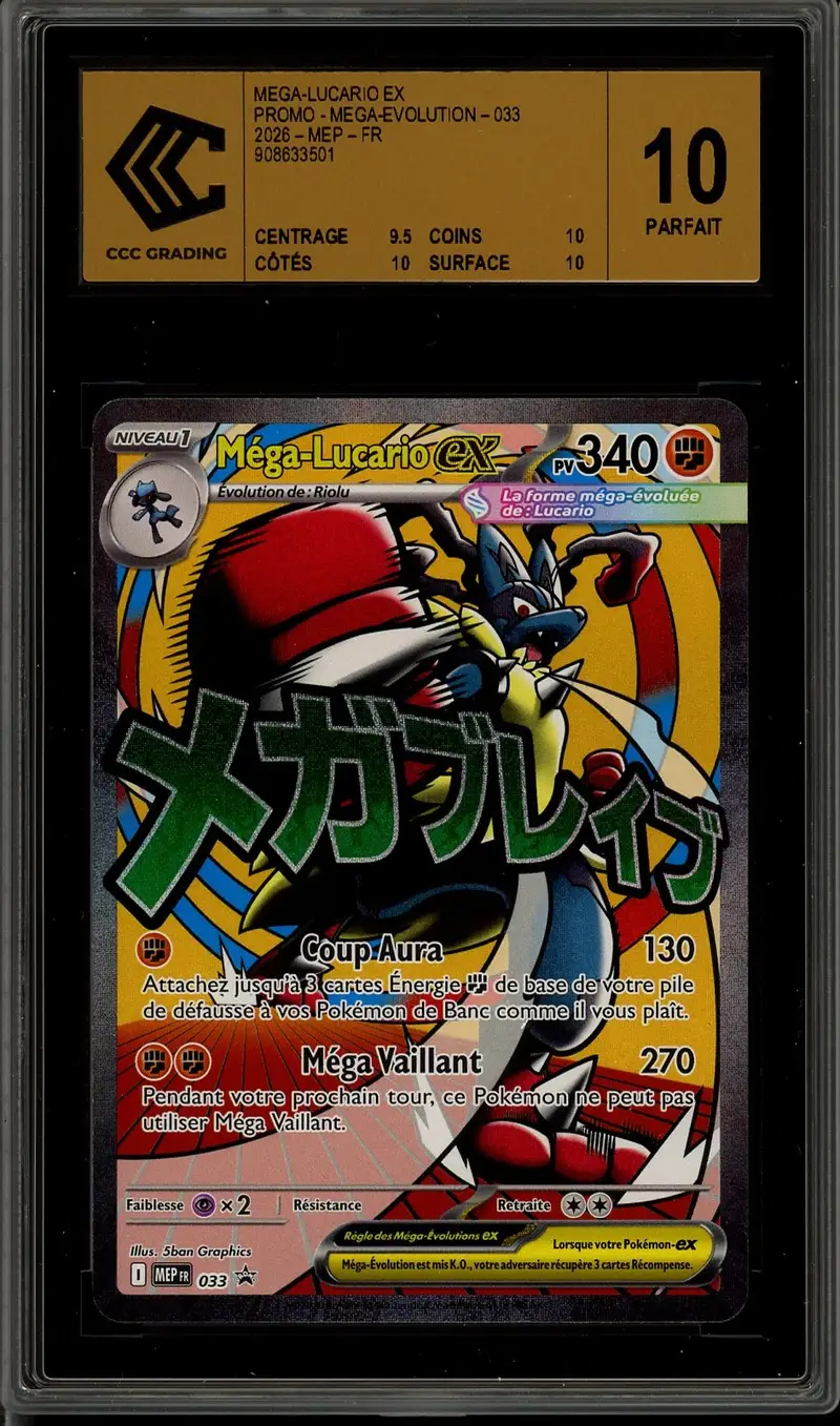 lucario graded card SWSH291 VSTAR - Extended Artwork Framed Pokemon Display this Pokemon cant use Mega Brave. PSA 9 Lucario VStar
