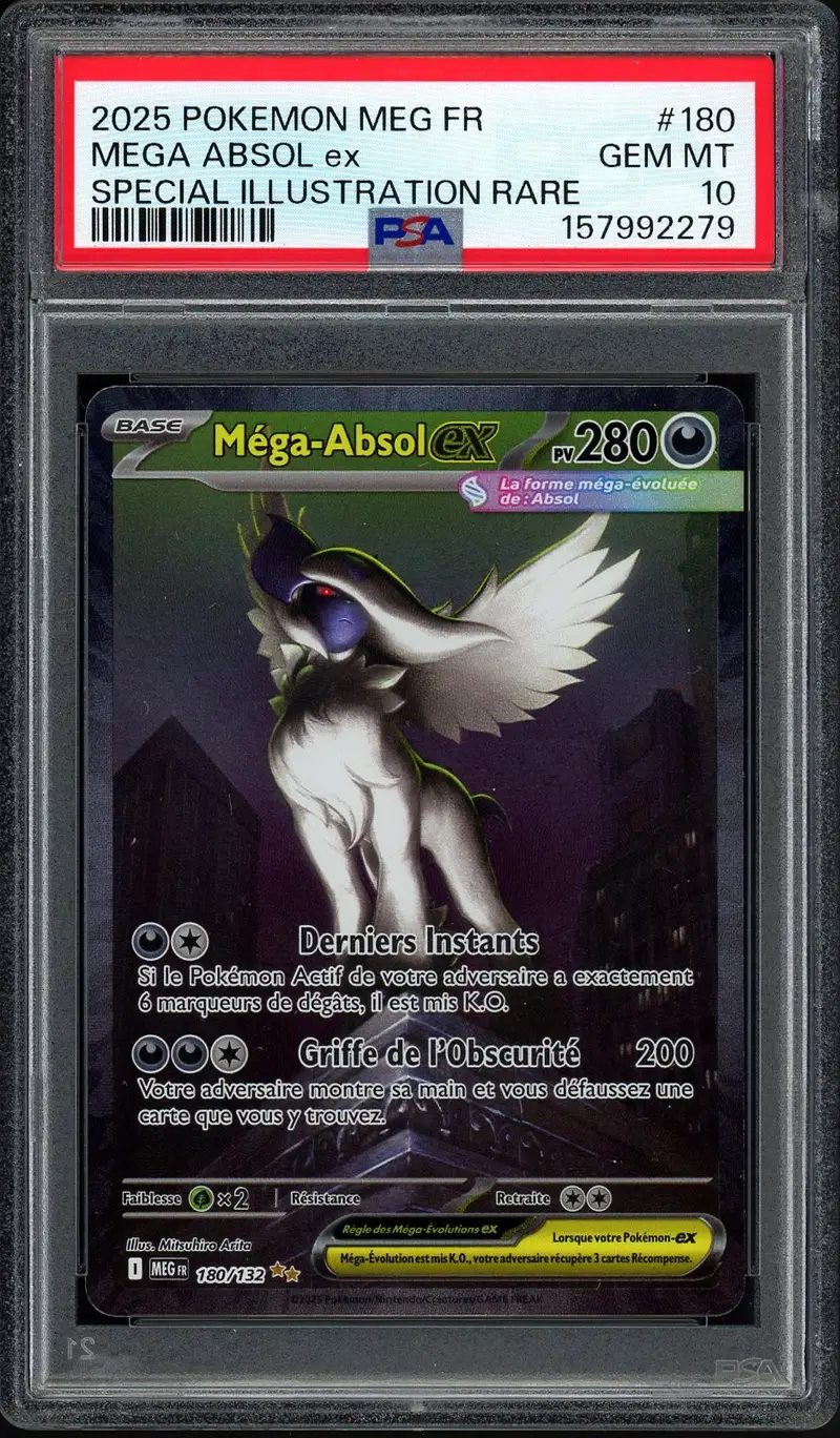 PSA 10 Méga-Absol Ex