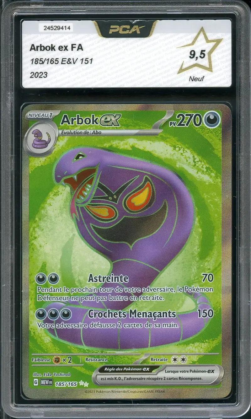 PCA 9.5 Arbok Ex