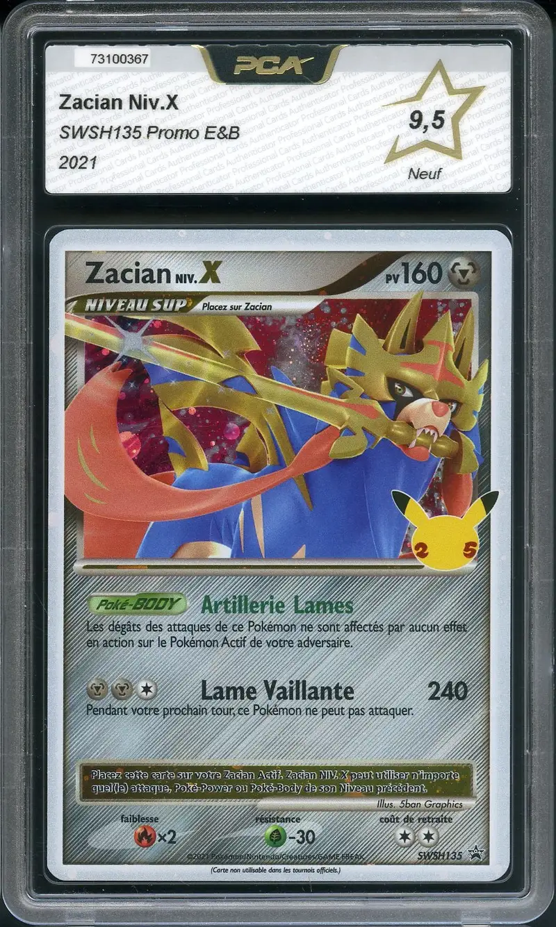 PCA 9.5 Zacian Niv. X