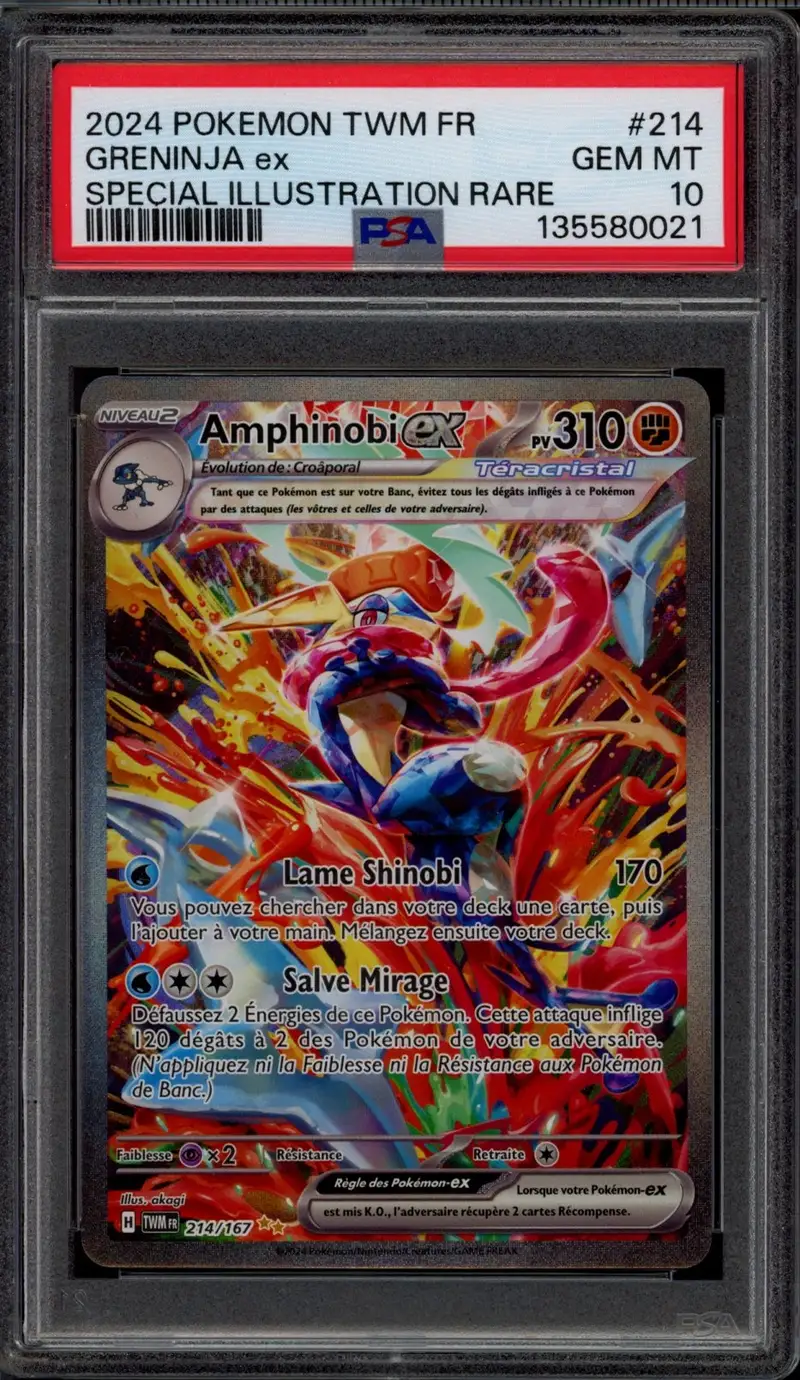 PSA 10 Greninja Ex