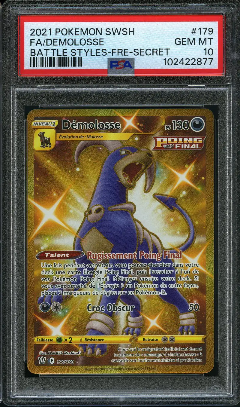 PSA 10 Démolosse Gold