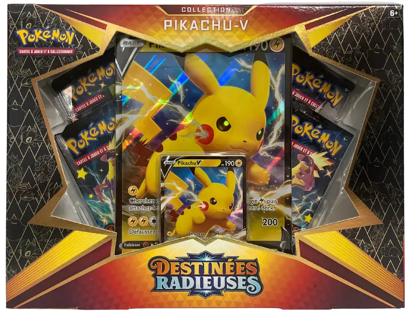 Coffret EB4.5 Destinées Radieuses Pikachu V
