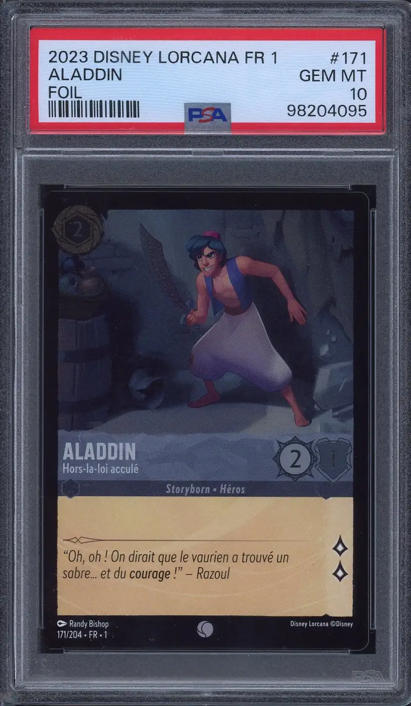 PSA 10 Aladdin Foil