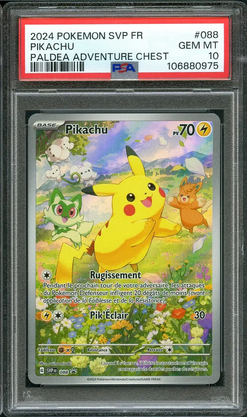PSA 10 Pikachu