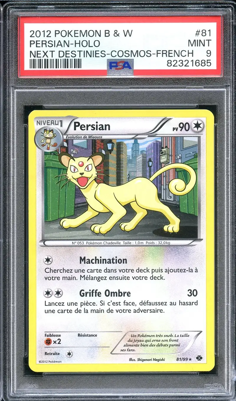 PSA 9 Persian Holo