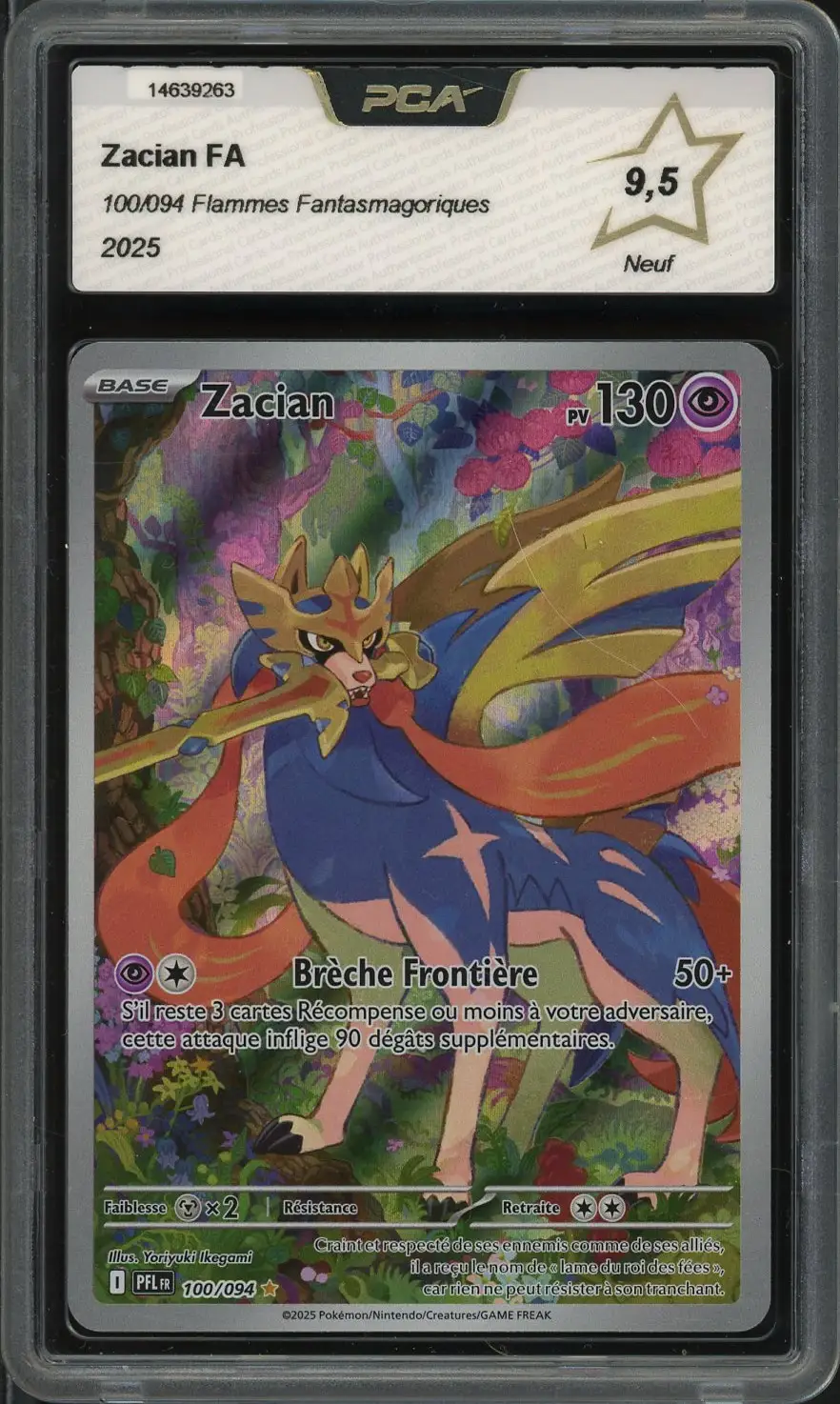 PCA 9.5 Zacian