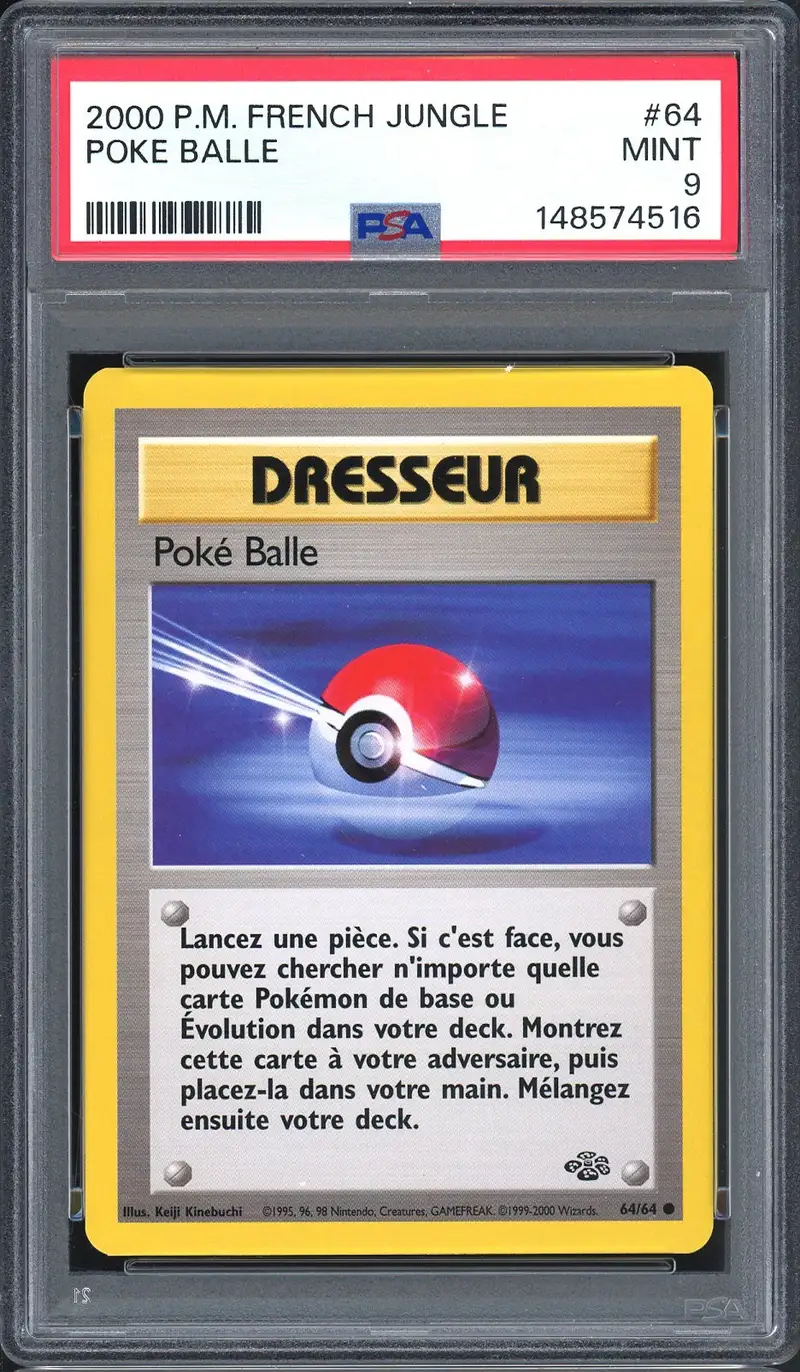 PSA 9 Poké Balle