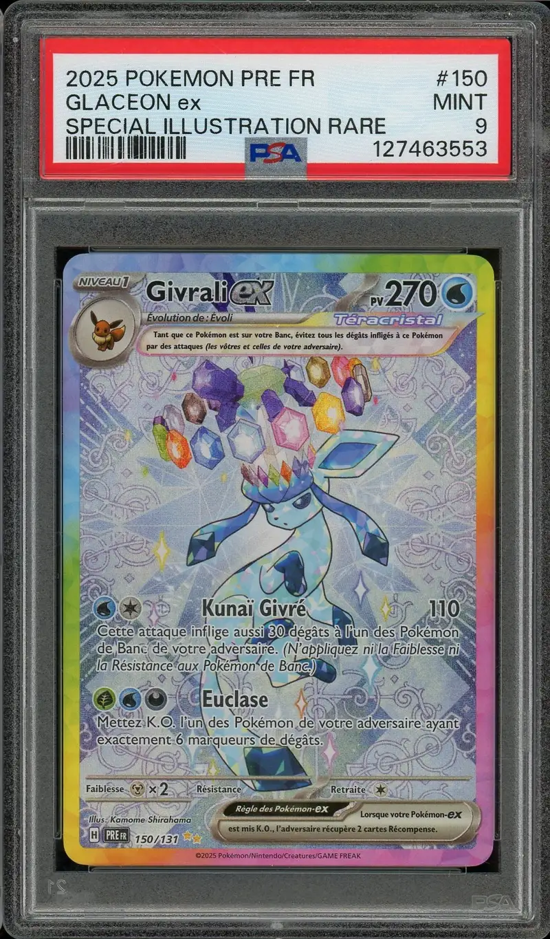 PSA 9 Givrali Ex