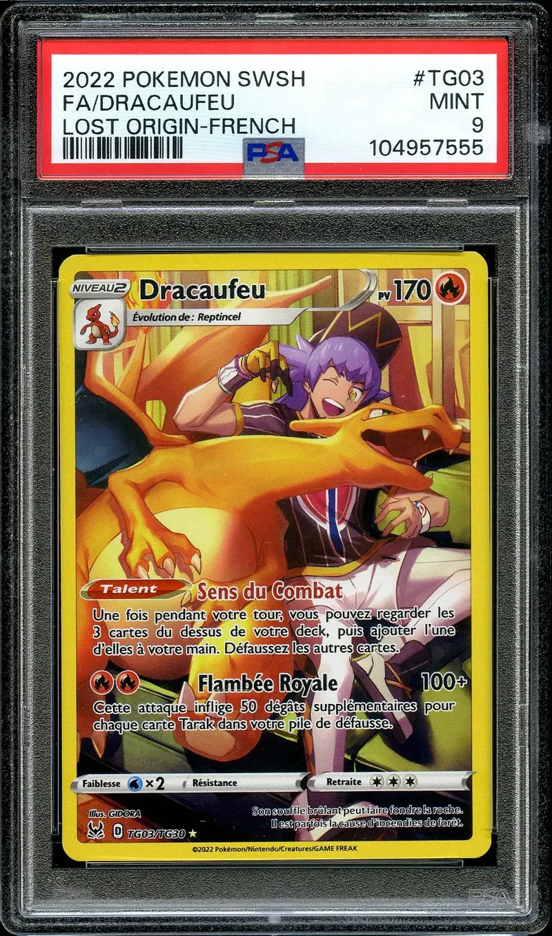 PSA 9 Dracaufeu