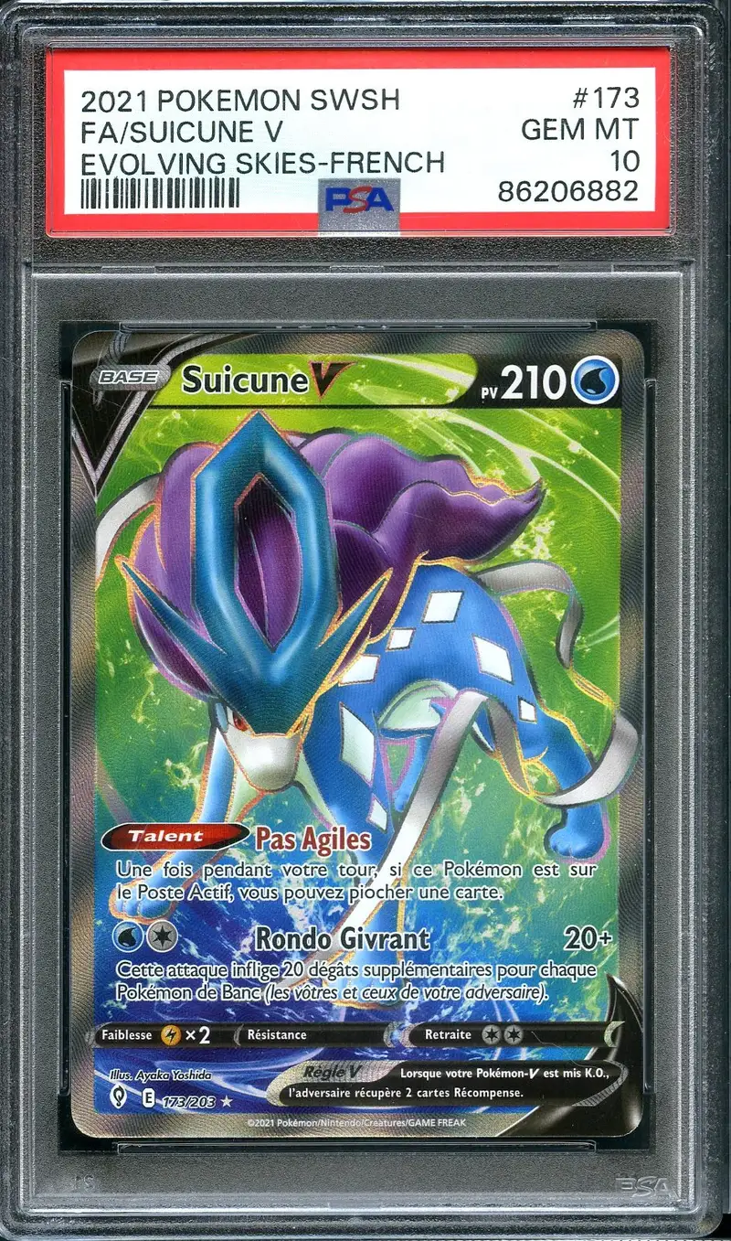 PSA 10 Suicune V