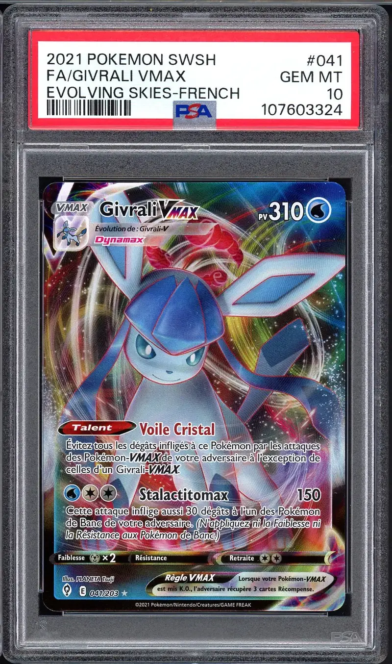 PSA 10 Givrali VMax
