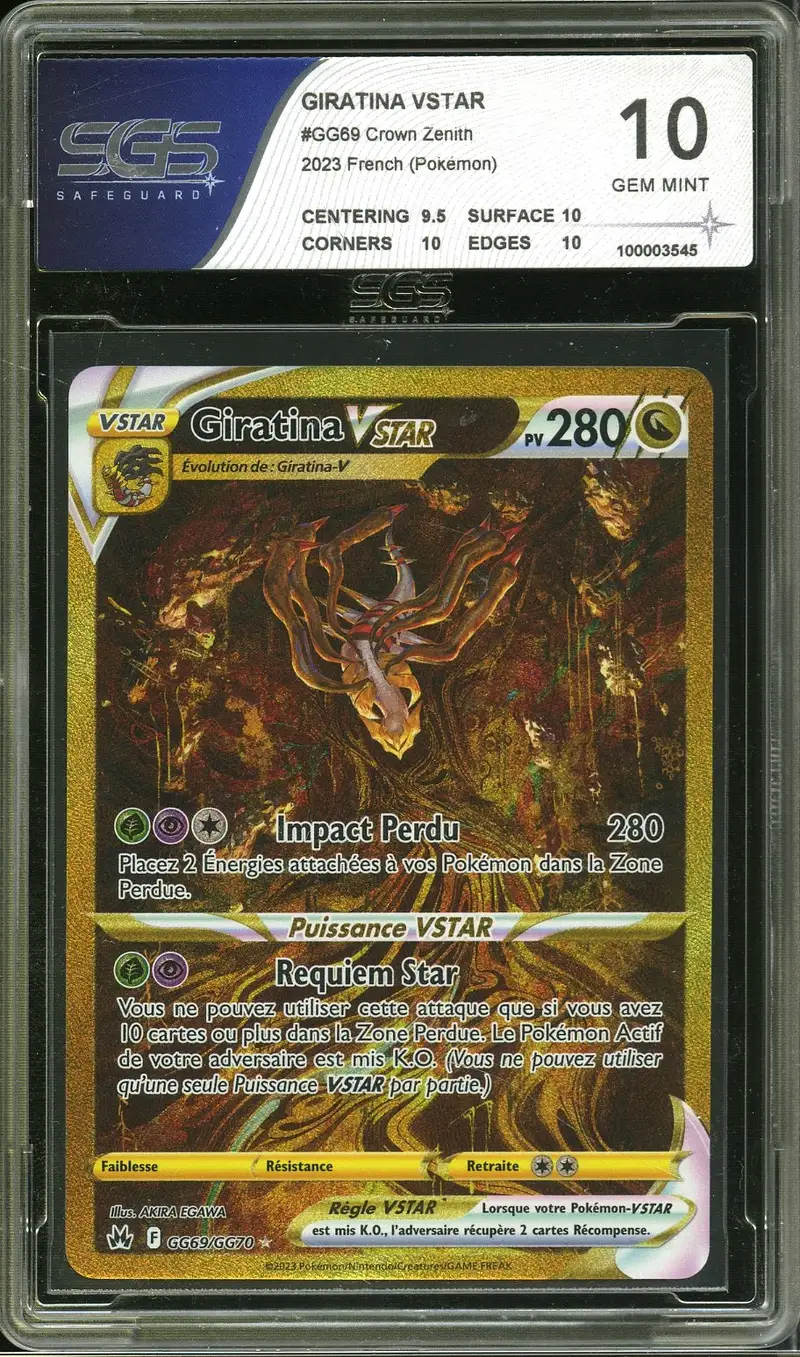 SGS 10 Giratina VStar Gold