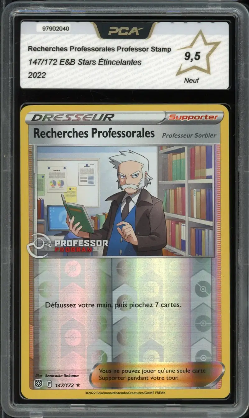 PCA 9.5 Recherches Professorales Professeur Sorbier Reverse