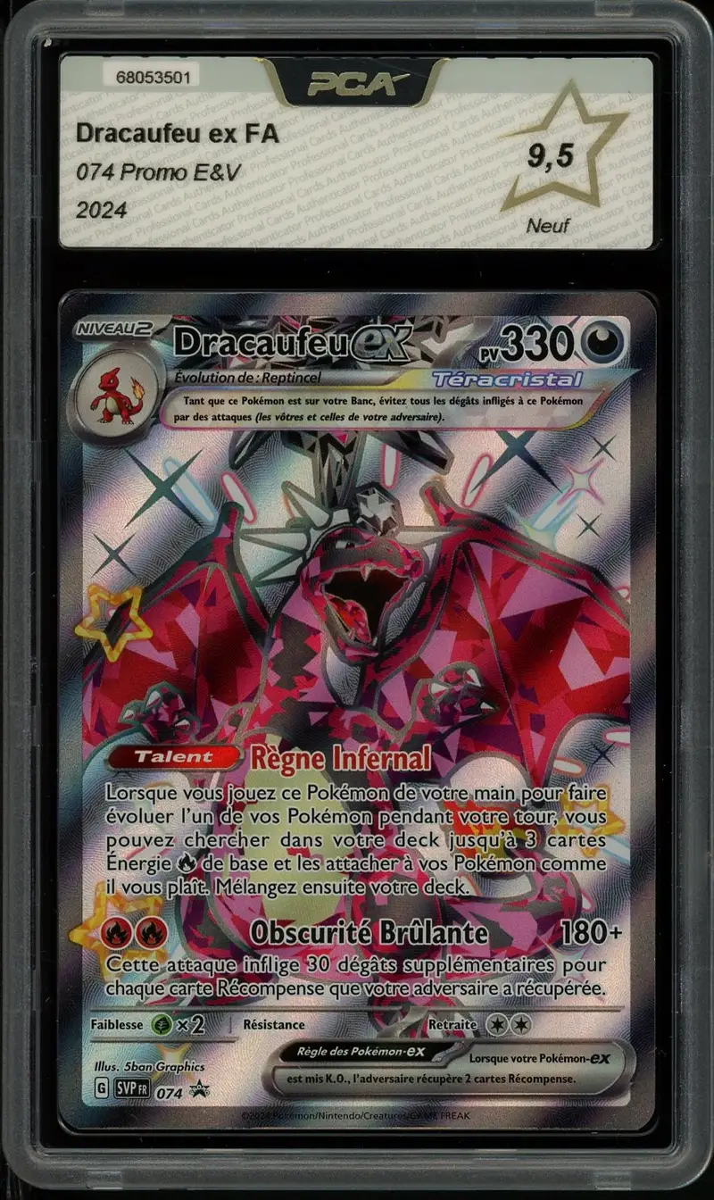 PCA 9.5 Dracaufeu Ex