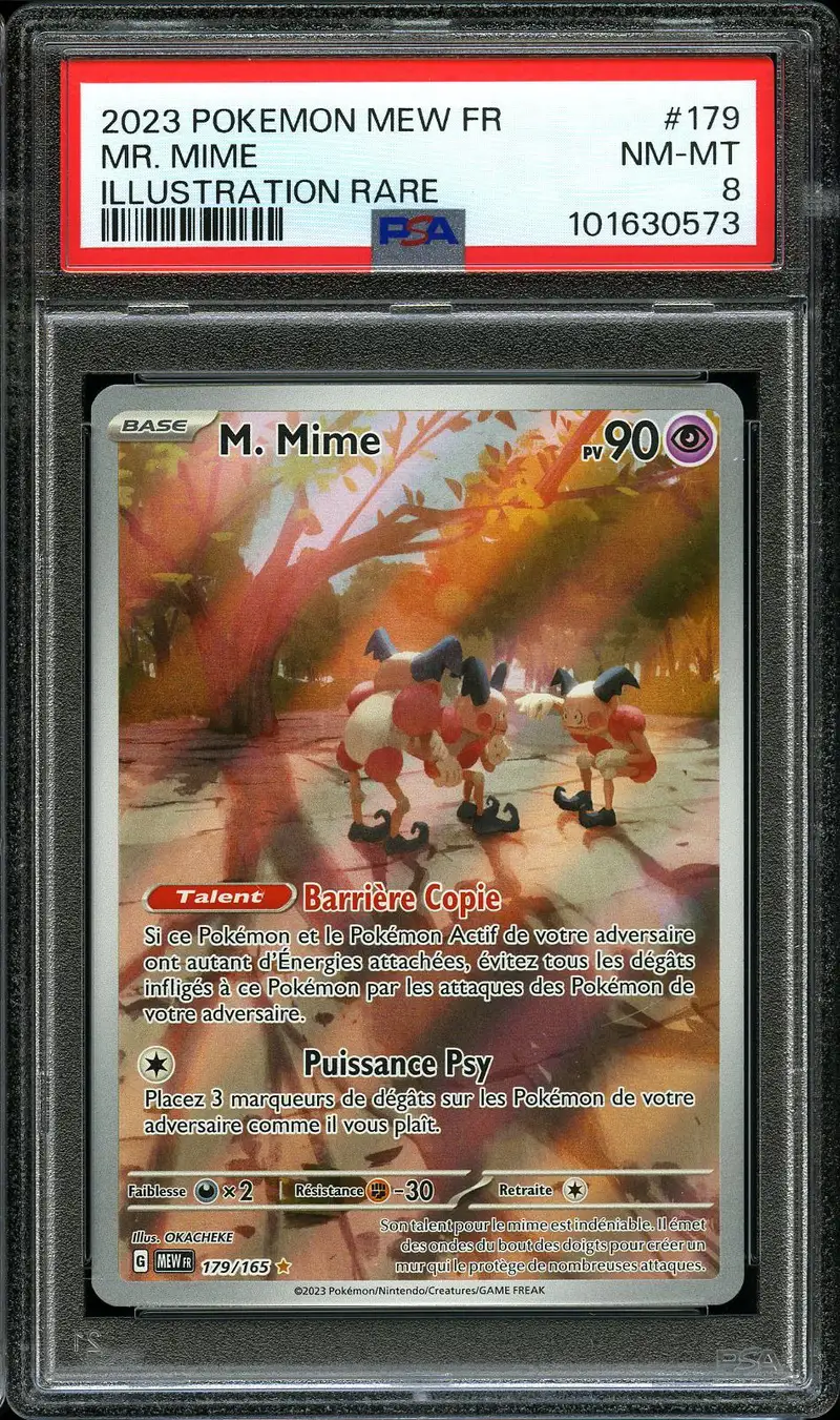 PSA 8 M. Mime
