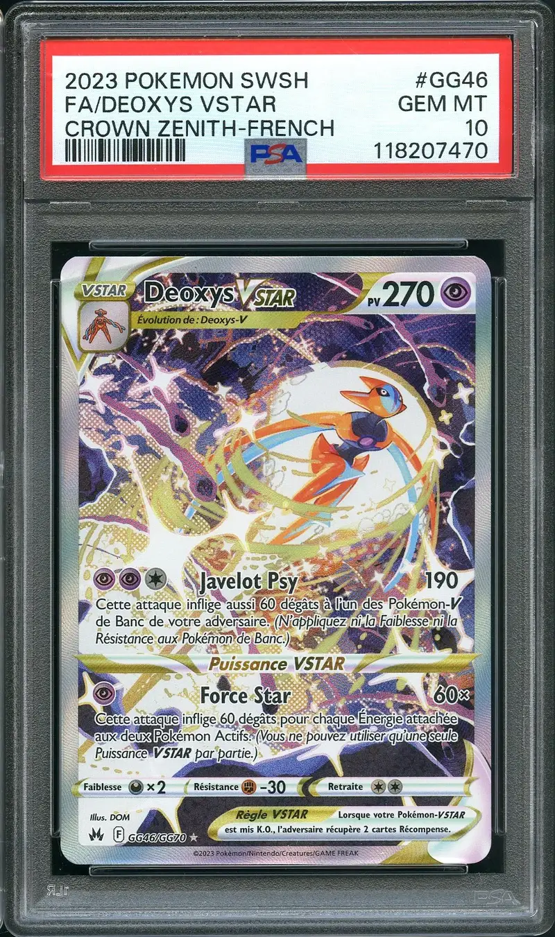 PSA 10 Deoxys VStar