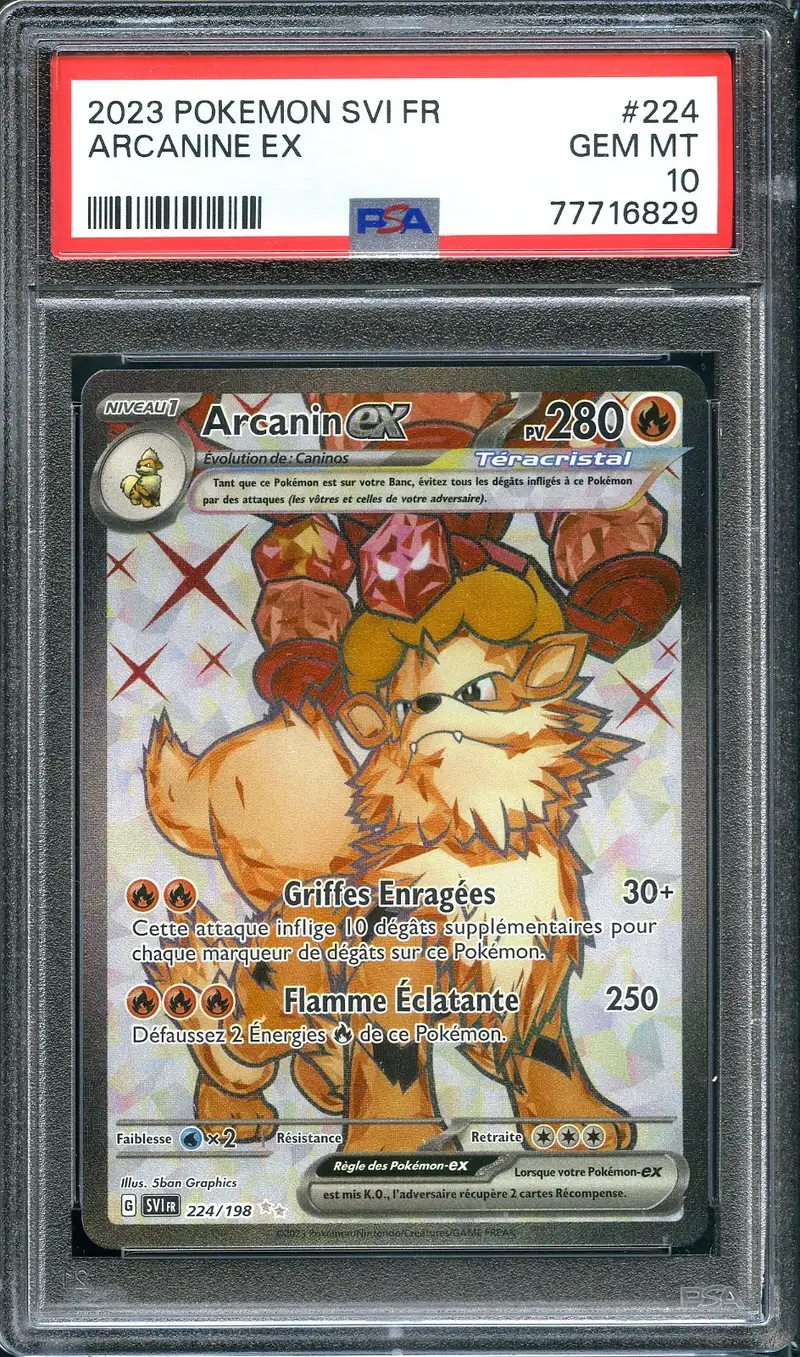 PSA 10 Arcanin Ex