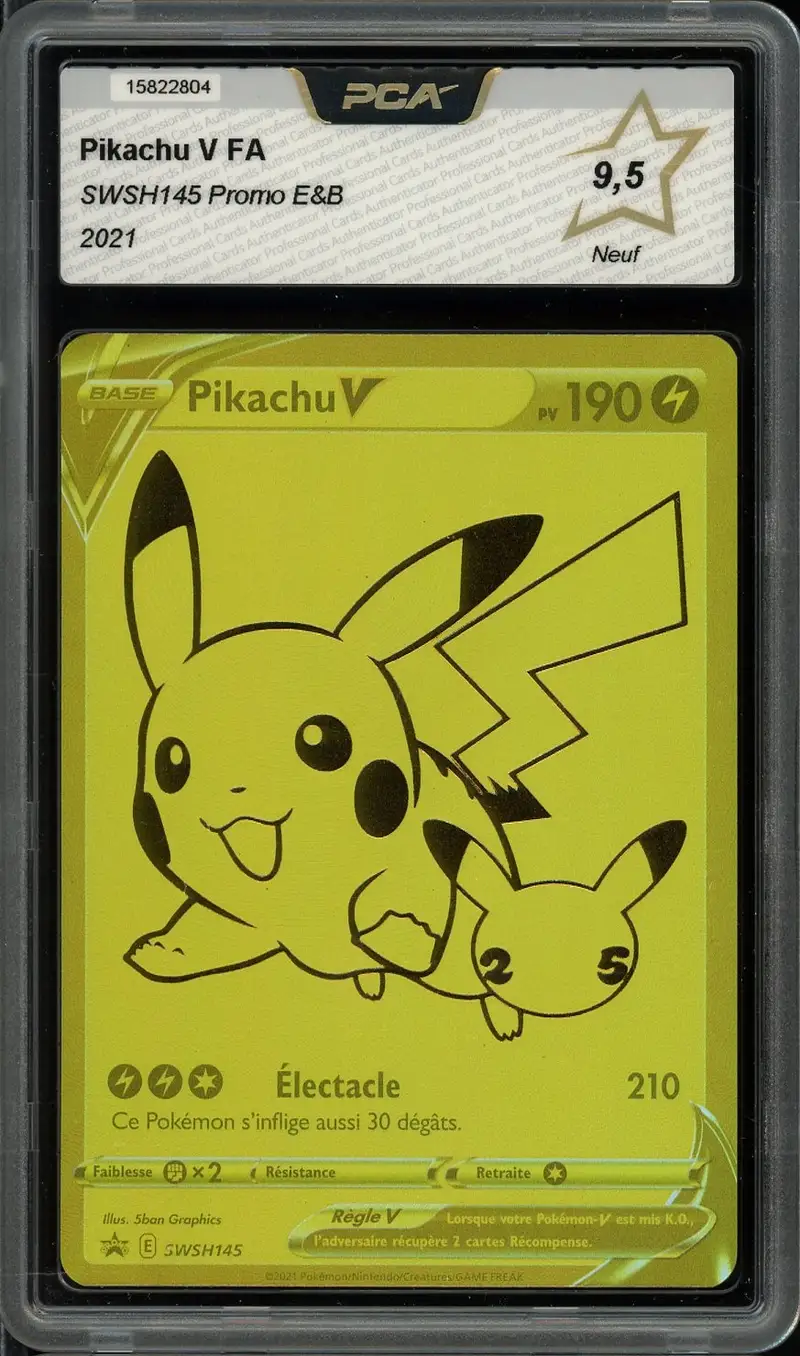 PCA 9.5 Pikachu V