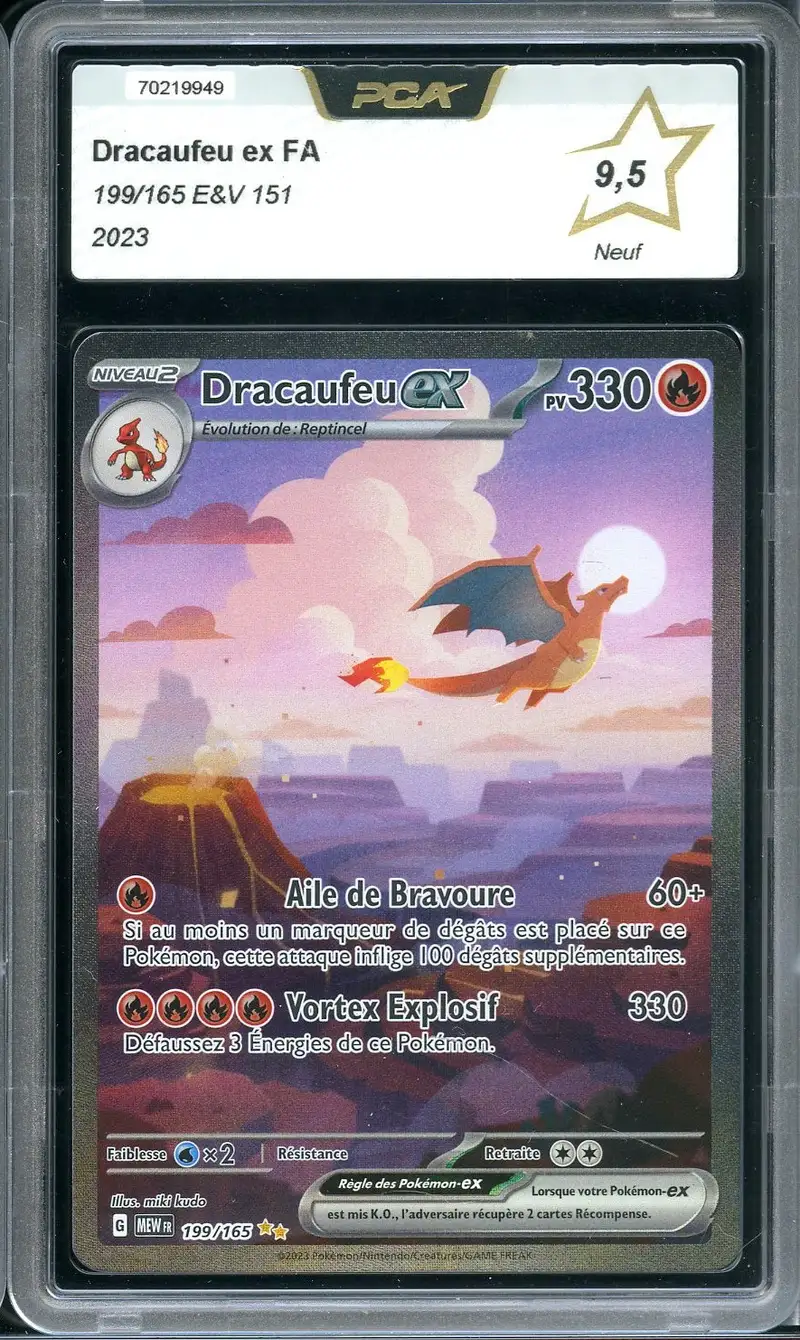 PCA 9.5 Dracaufeu Ex