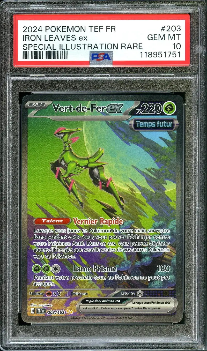 PSA 10 Vert-de-Fer Ex