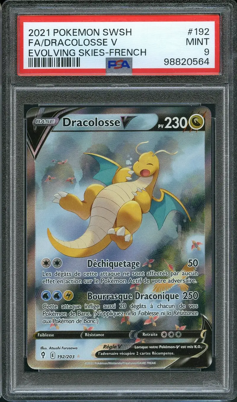 PSA 9 Dracolosse V