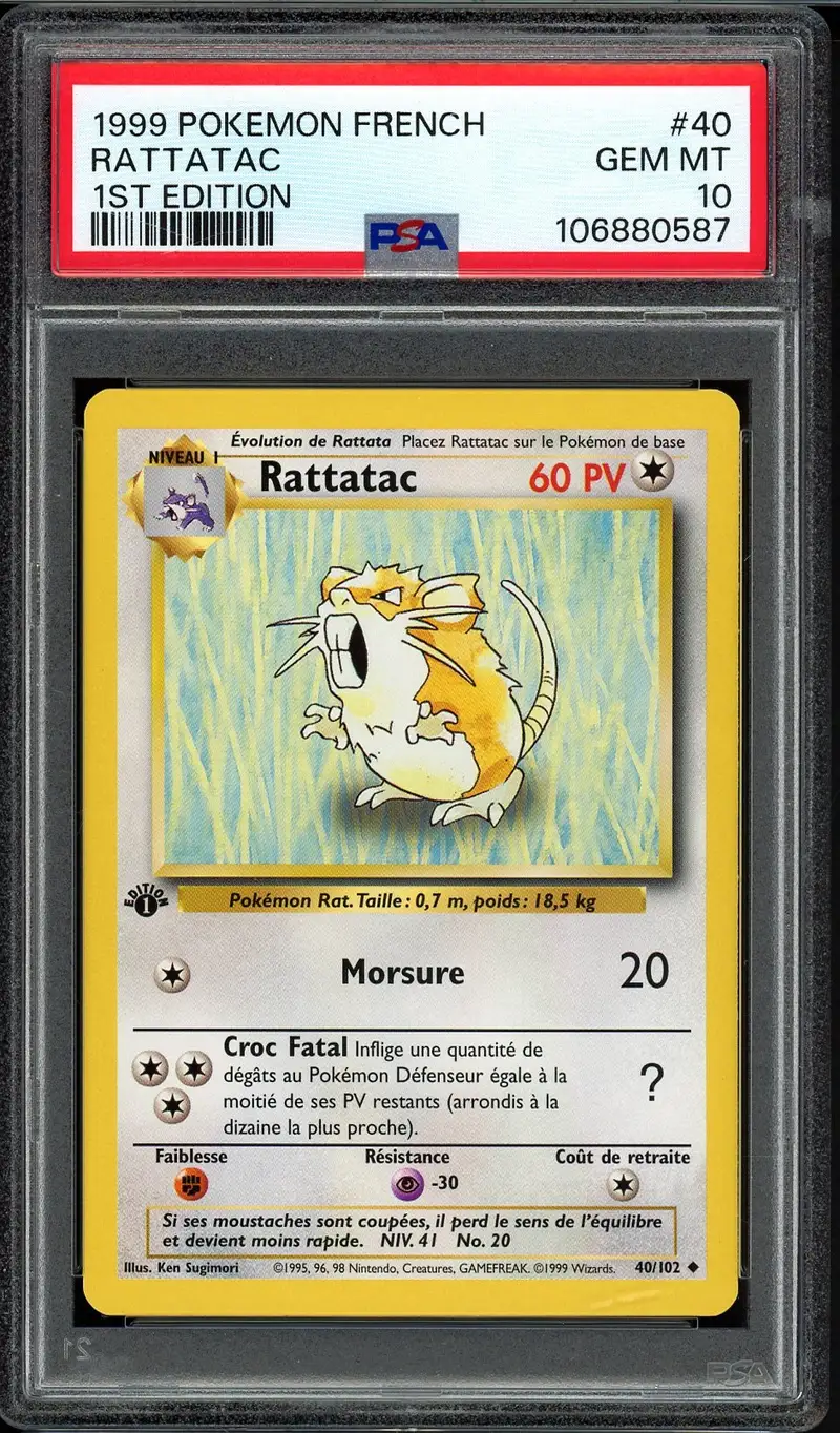 PSA 10 Rattatac
