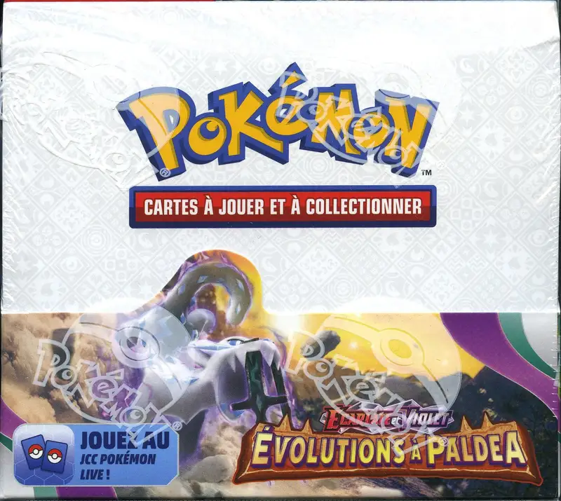 Display EV2 Evolutions à Paldea