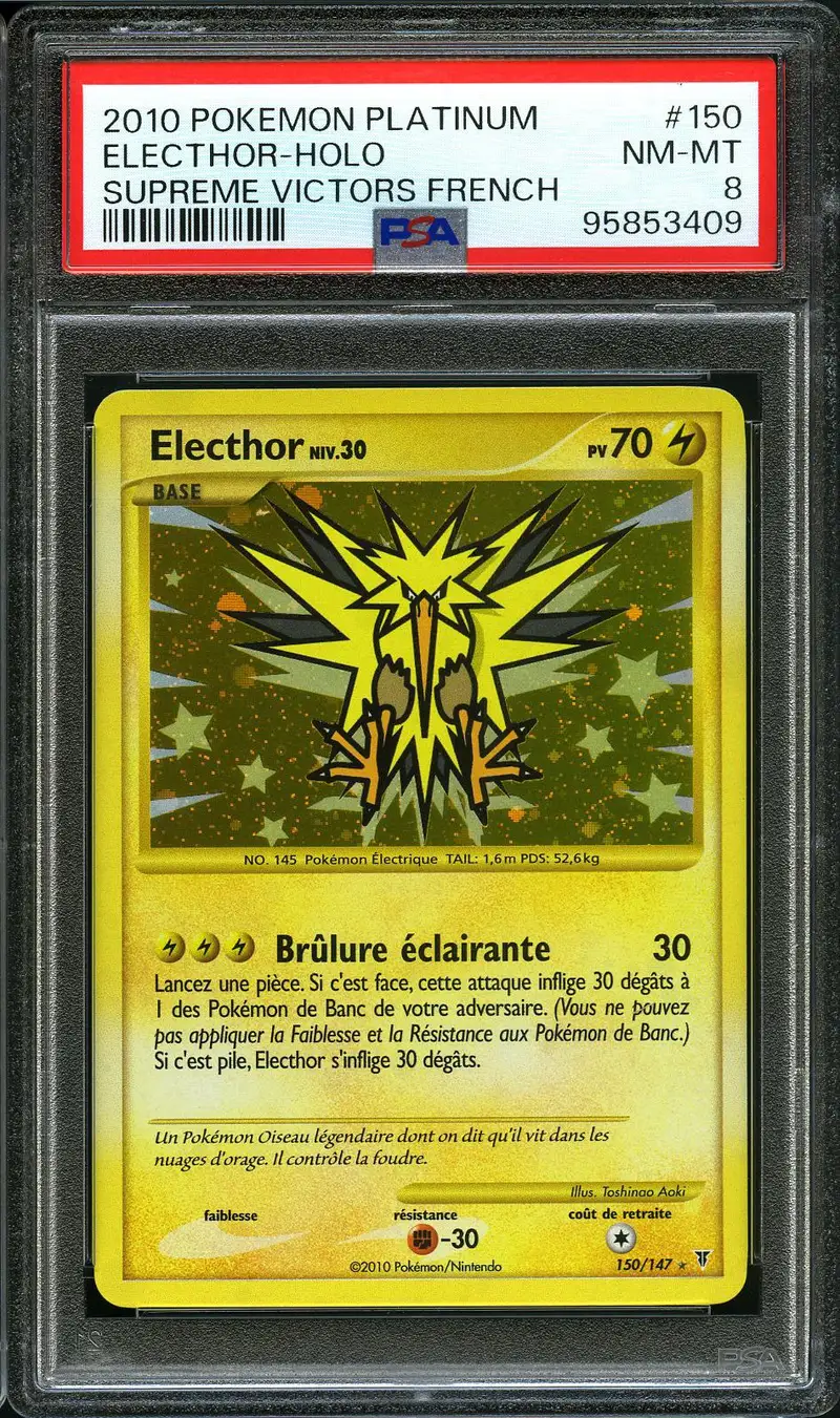 PSA 8 Electhor Holo