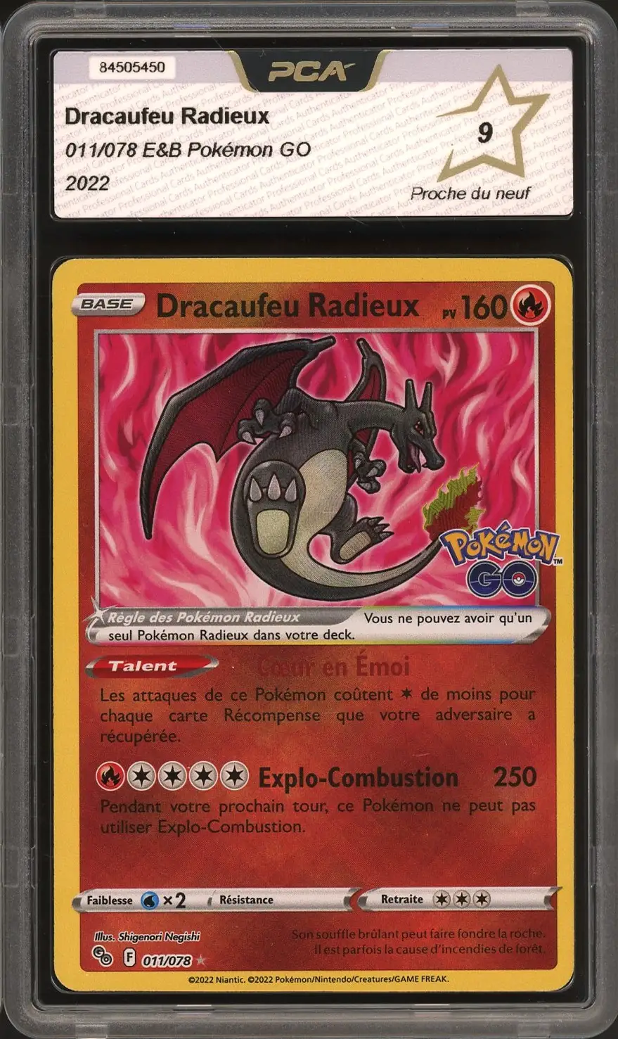 PCA 9 Dracaufeu Radieux