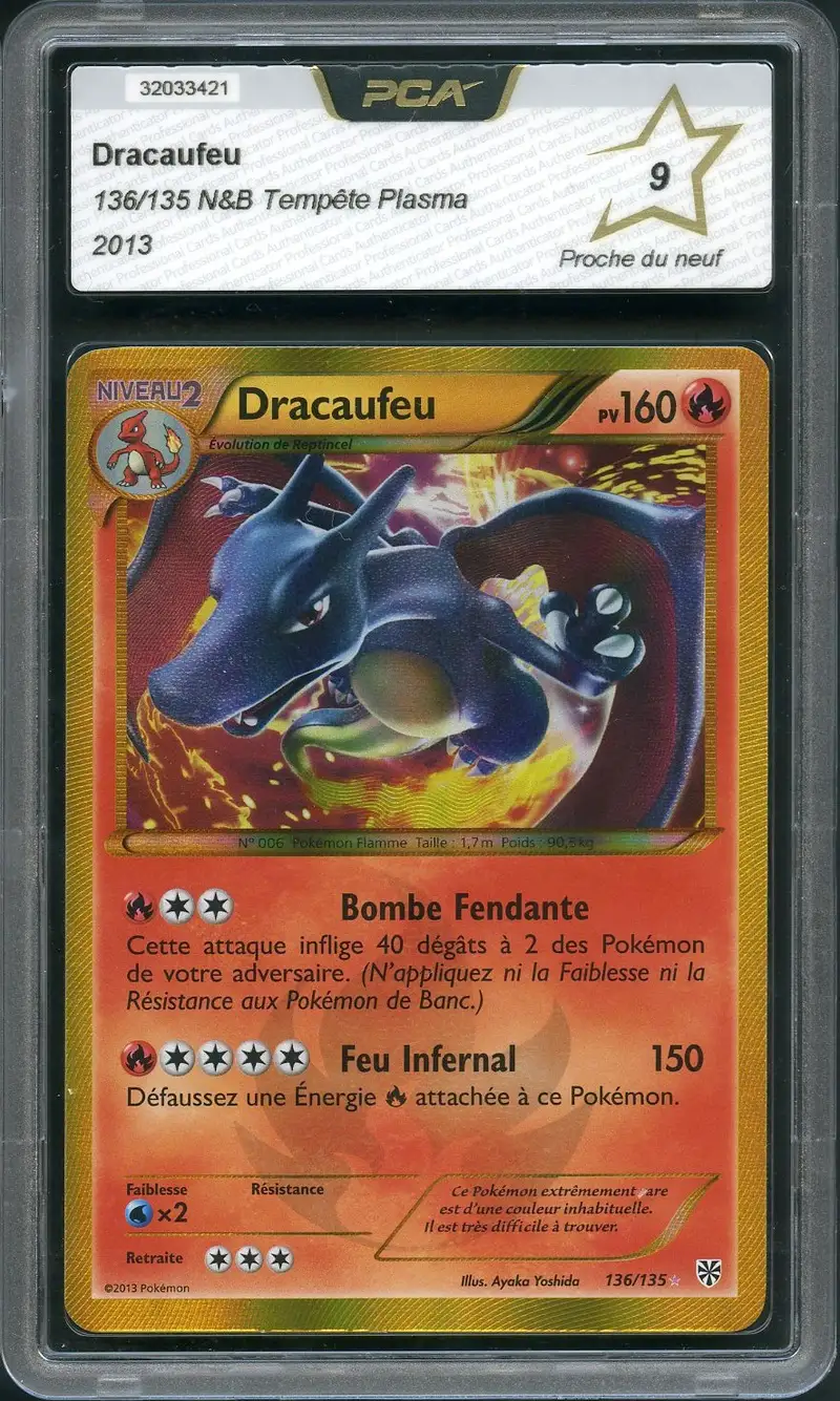 PCA 9 Dracaufeu Gold