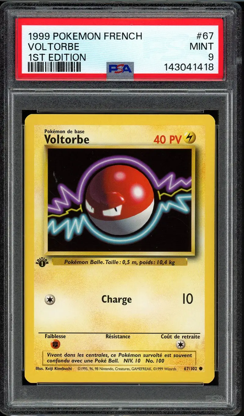 PSA 9 Voltorbe