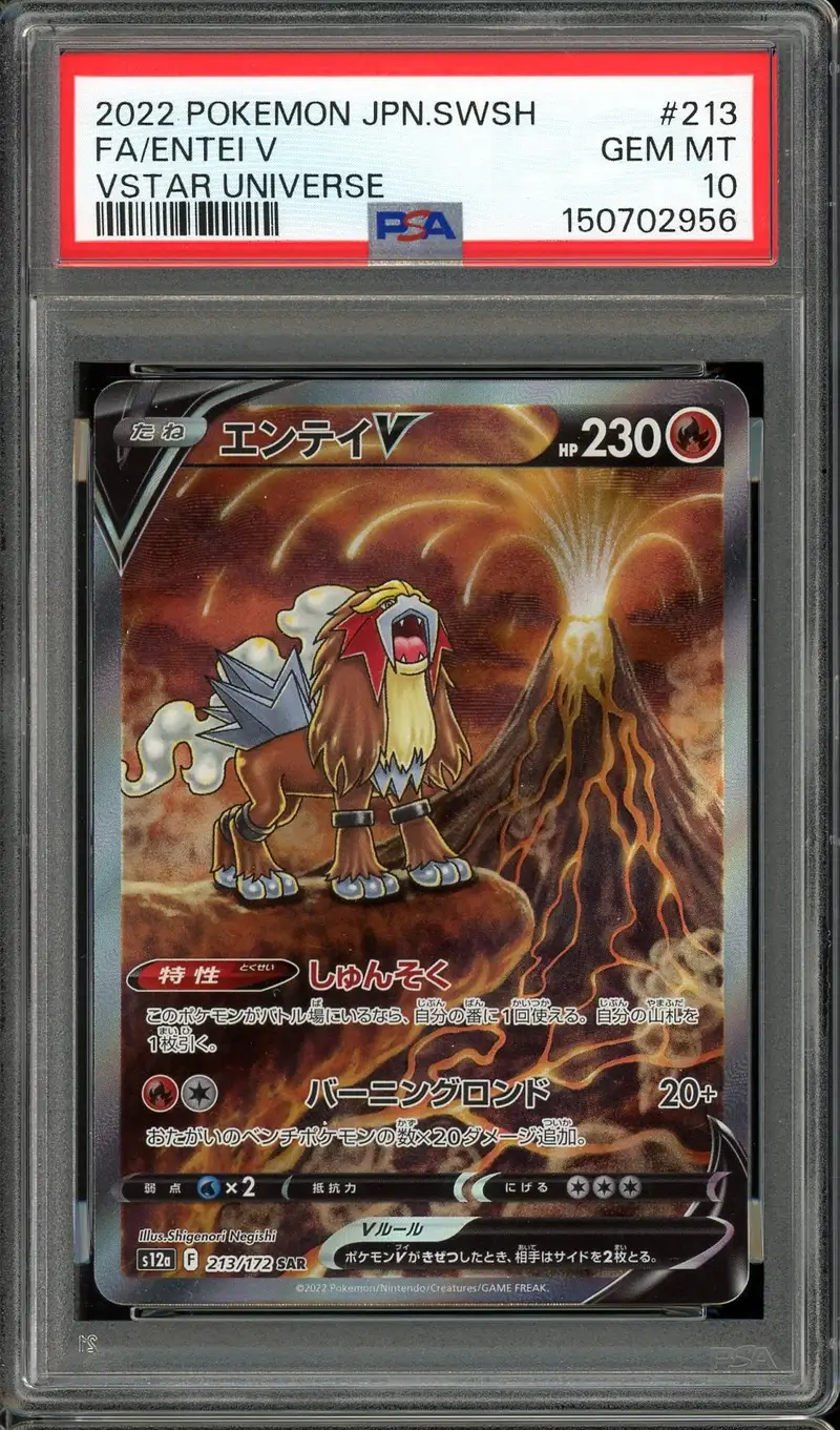 PSA 10 Entei V