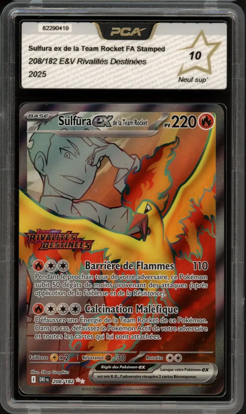 PCA 10 Sulfura Ex de la Team Rocket