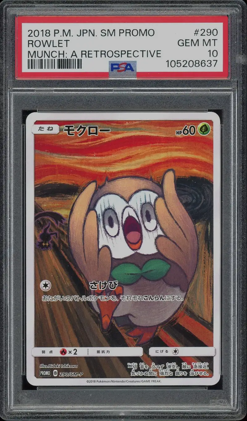 PSA 10 Rowlet