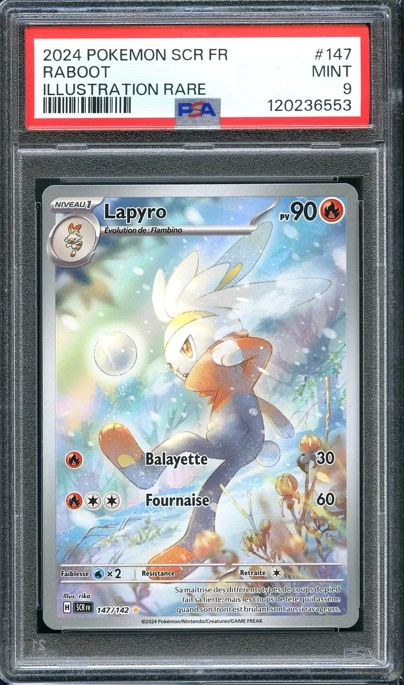 PSA 9 Lapyro