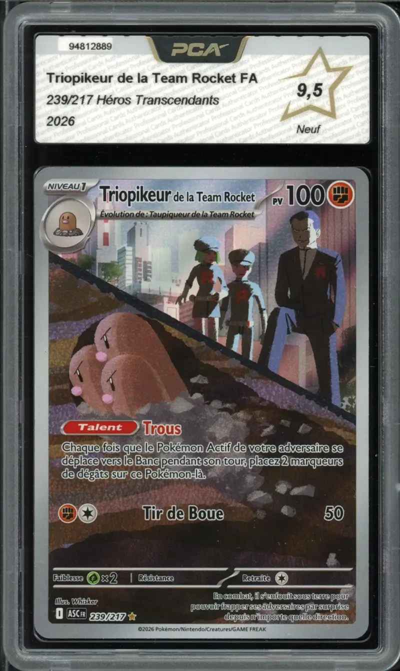 PCA 9.5 Triopikeur de la Team Rocket
